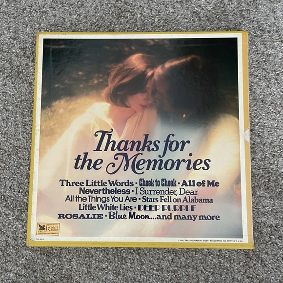 Thanks For The Memories Vinyl 7 LP Box Set Readers Digest 1988 HITS FROM 1930-39 - Picture 2 of 5